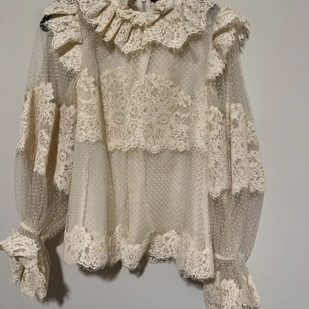 Zimmermann Corded Lace Blouse 2